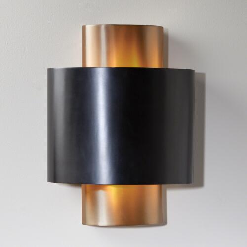 nordic wall sconce-gold