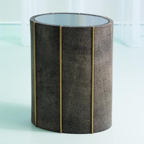 Churchill Oval Drum Table