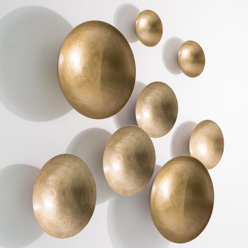 Indira Wall Bowl-Antique Brass