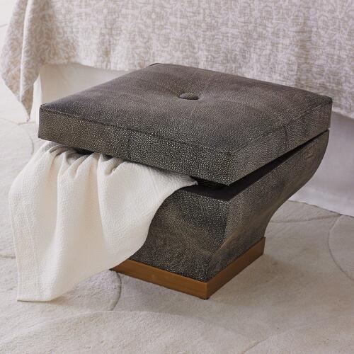 Churchill Storage Ottoman