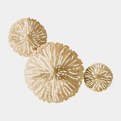 Lily Pad Clusters-Antique Brass
