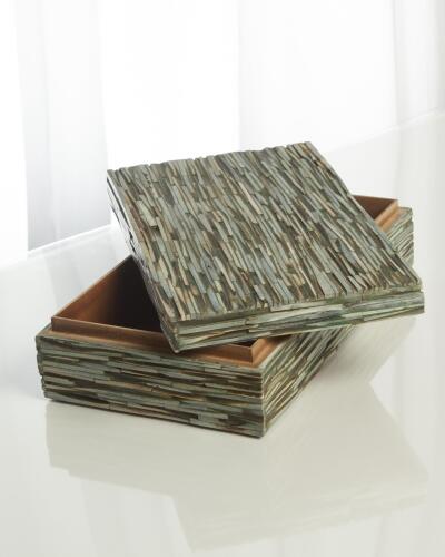 Chiseled Bone Box-Forest