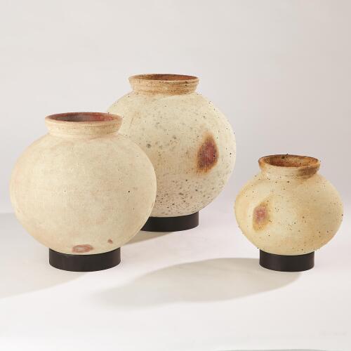 Desert Water Pot w/Iron Base