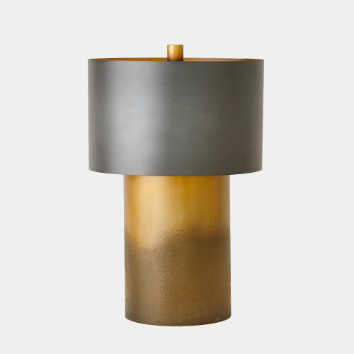 Tortoise Drum Lamp-Lg