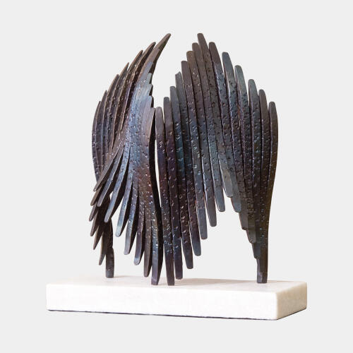 Icarus Sculpture-Torched