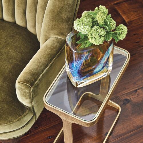 Saddle Table-Antique Gold