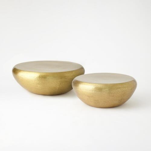 Goa Cocktail Table-Antique Brass