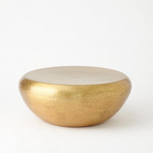 Goa Cocktail Table-Antique Brass