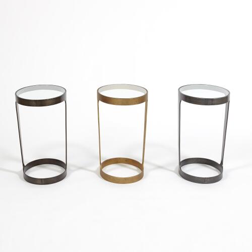 Oslo Accent Table-Gold