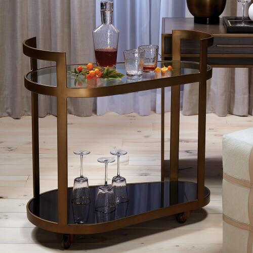 Regan Bar-Antique Brass