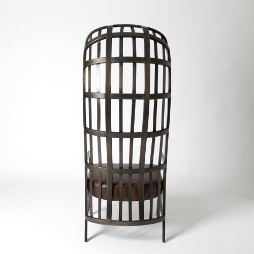 Cascade Chair w/Gray Hair-on-Hide