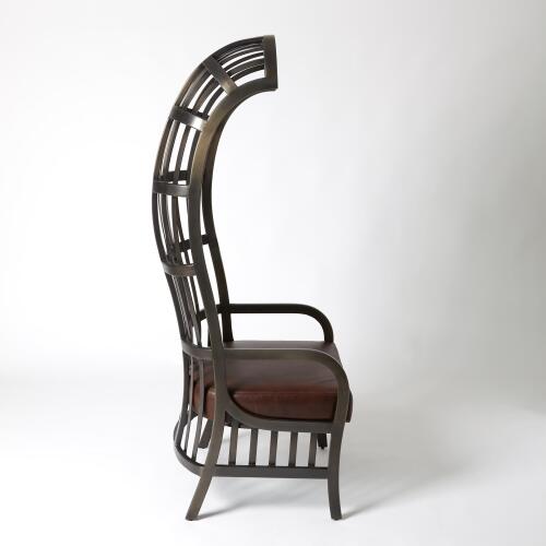 Cascade Chair w/Gray Hair-on-Hide