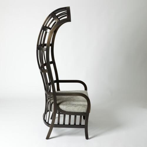 Cascade Chair w/Gray Hair-on-Hide