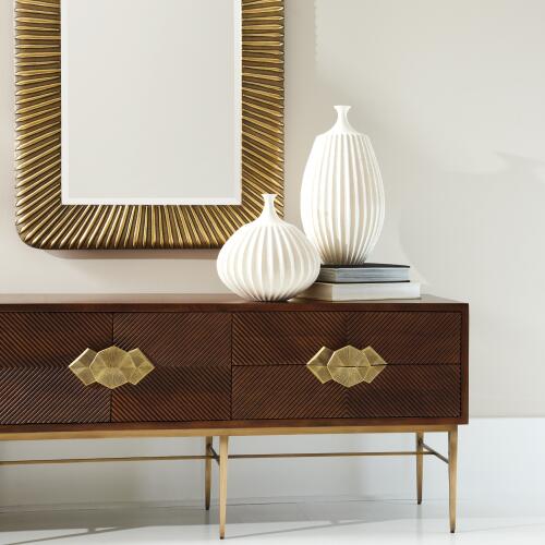 Valencia Mirror-Antique Brass