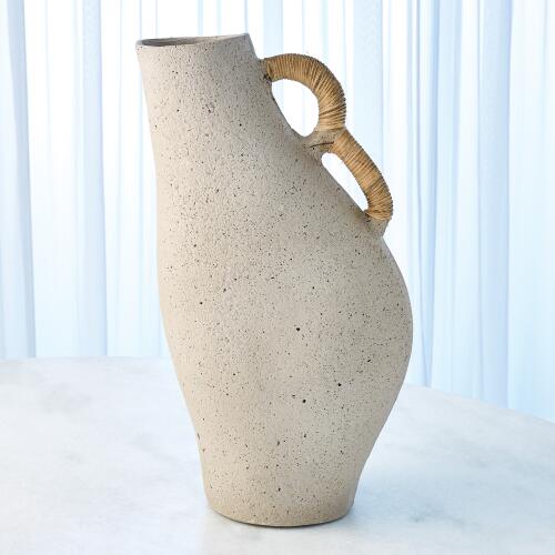 Leaning Vase-Sandstone