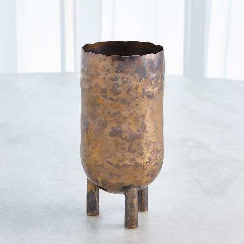 Alchemy Container-Burnt Brass