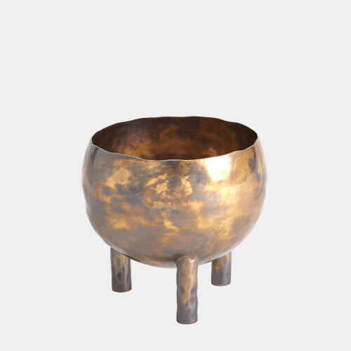 Alchemy Container-Burnt Brass-Short