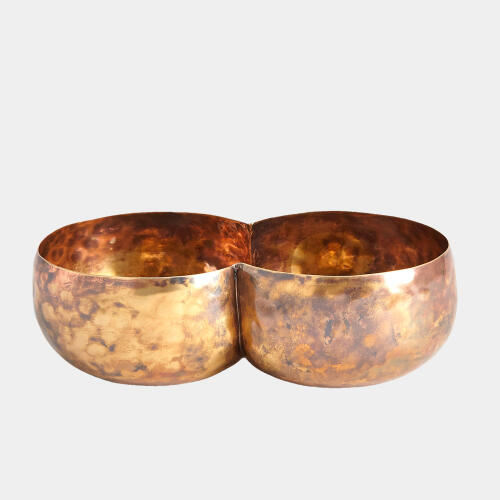 Double Alchemy Container-Burnt Brass