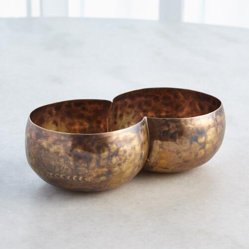 Double Alchemy Container-Burnt Brass