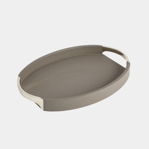 Roberts Tray-Fossil Gray w/Nickel