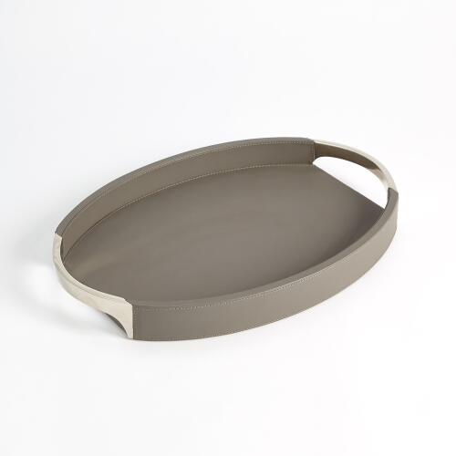 Roberts Tray-Fossil Grey w/Nickel