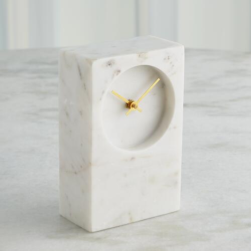 Marble Tower Clock-Green