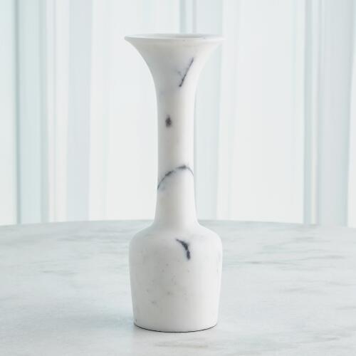 Calyx Candle Holder-White