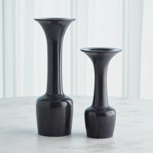 Calyx Candle Holder-Black