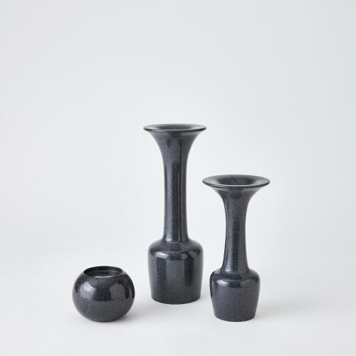 Calyx Candle Holder-Black