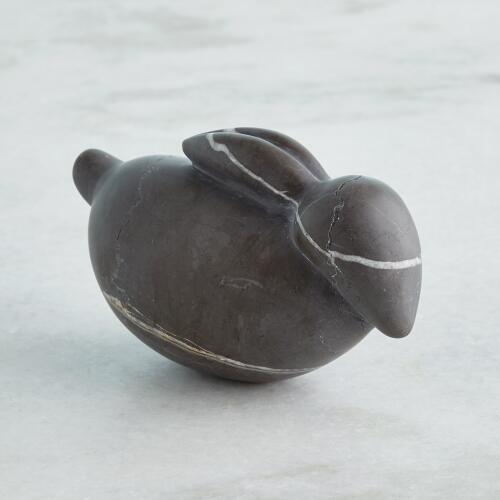 Bunny Sculpture-Grey