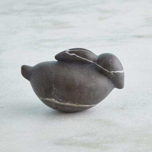 Bunny Sculpture-Grey