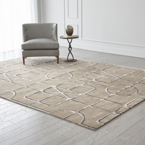 Gate Rug-Khaki