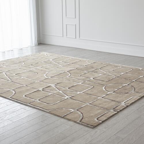 Gate Rug-Khaki