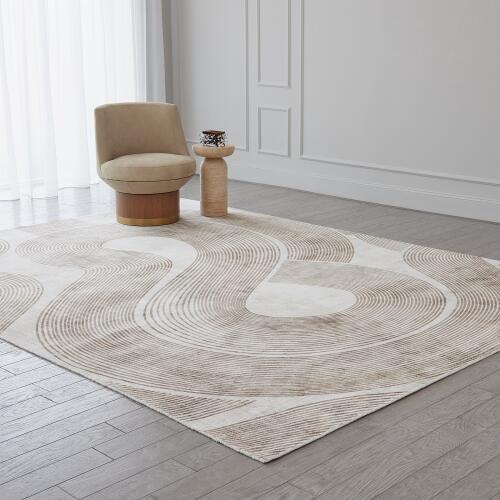 Wander Rug-Cream/Tan