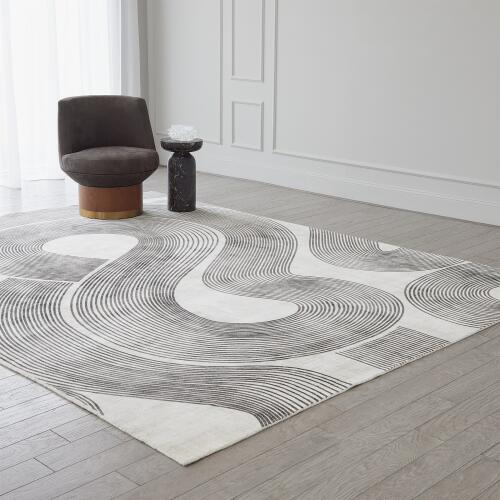 Wander Rug-Cream/Charcoal
