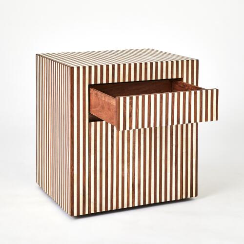 sienna filing cabinet-walnut/bone