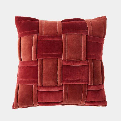 Plicare Pillow-Brick Red