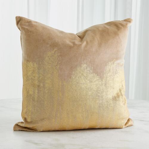 Thunder Pillow-Gold Leaf