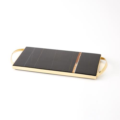 Cosmopolitan Tray-Polished Brass