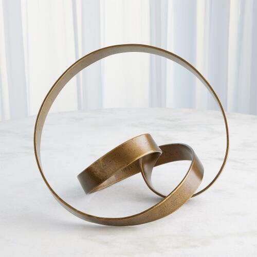 Cluster Sculpture-Antique Brass