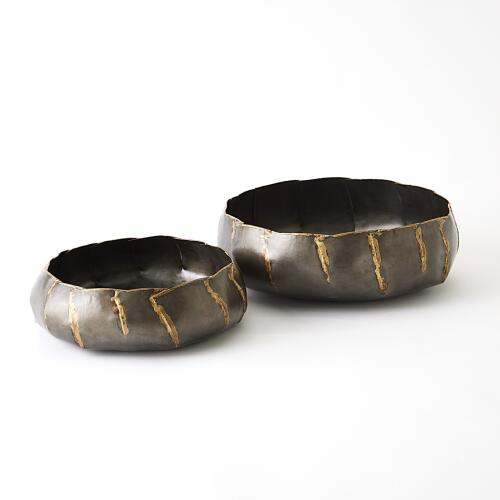 Armor Bowl-Antique Gunmetal