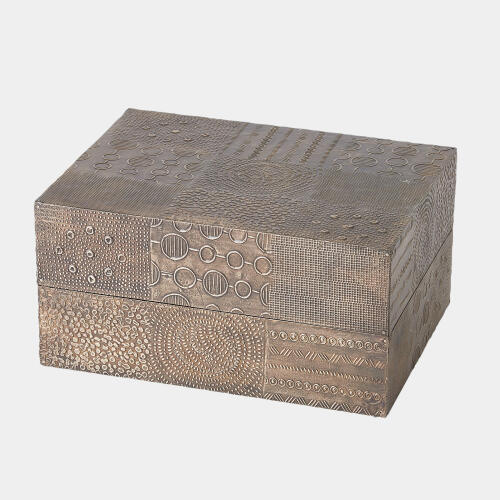 Navigator Rectangle Box-Antique Gunmetal