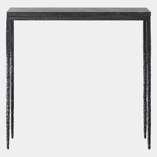 Forrester Console-Blackened/Flamed Marble