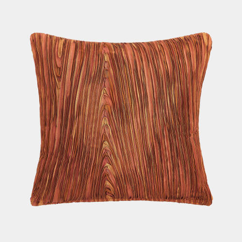 Ribbon Pillow-Rust