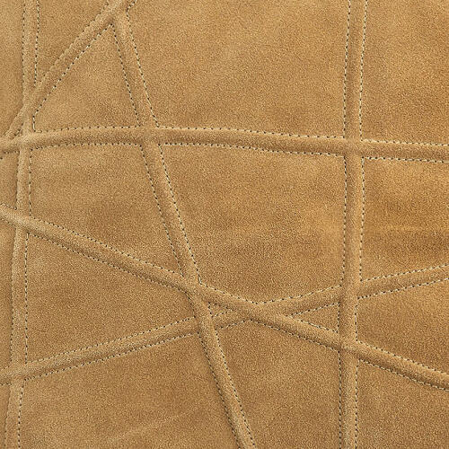 Crossroads Suede Pillow-Camel