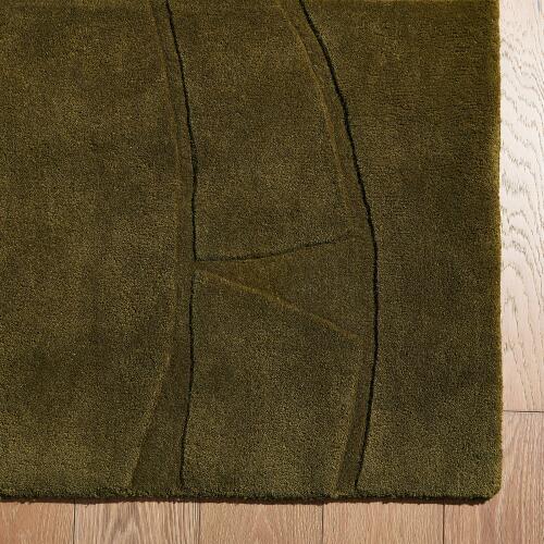 Kava Rug-Olive