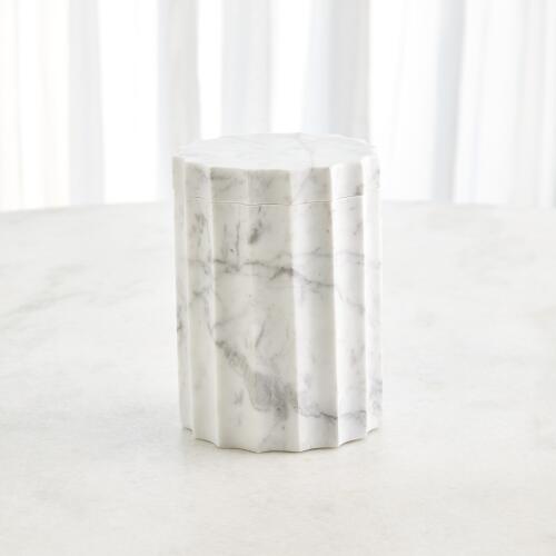 Ionic Jar-Grey White