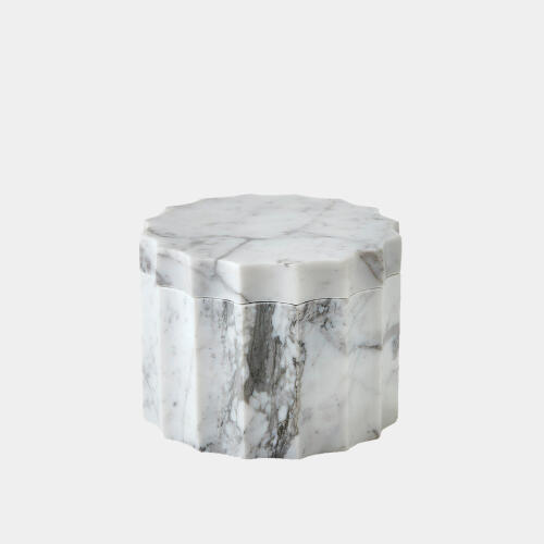 Ionic Jar-Gray White