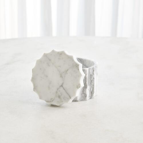 Ionic Jar-Grey White