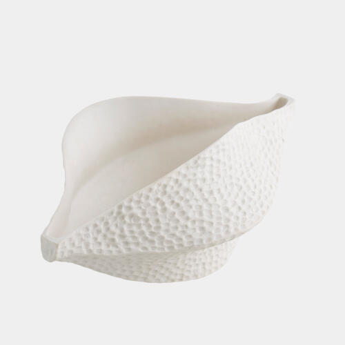 Asuma Porcelain Pod-Matte White